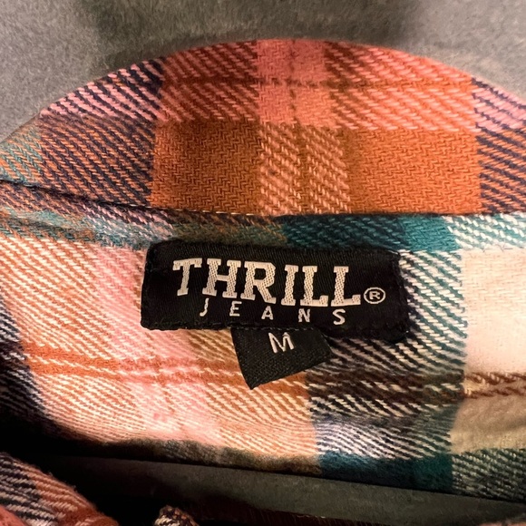 Thrill Multicolor Plaid Shirt - Picture 8 of 9
